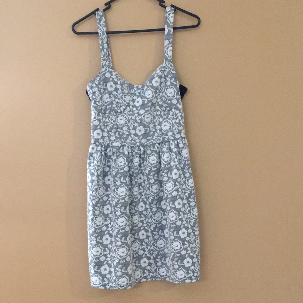 Black and White floral dress